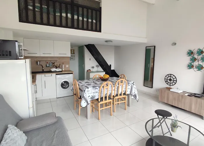 Cap D'agde Duplex L'olivier Vue 5 à 6 Pers *