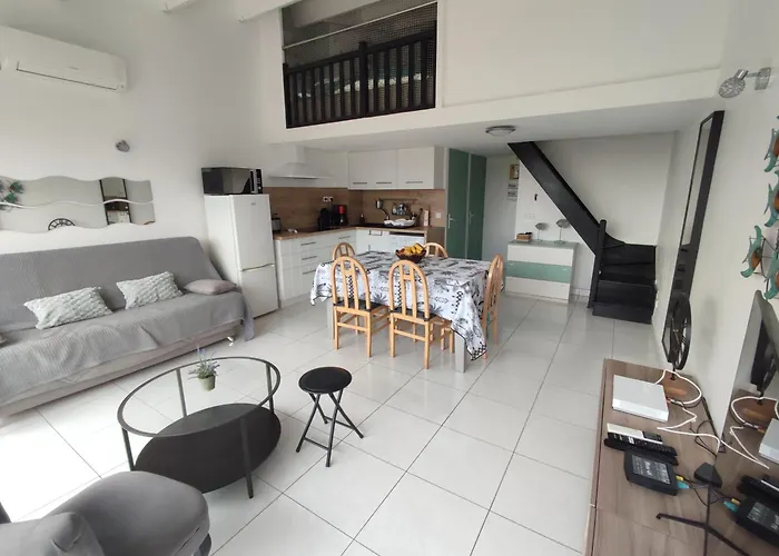 Apartamento Cap D'agde Duplex L'olivier Vue 5 à 6 Pers *